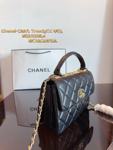 Load image into Gallery viewer, CC994 Flap Bag with Top Handle / 9.8x2.7x5.9inch