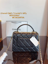 Load image into Gallery viewer, CC994 Flap Bag with Top Handle / 9.8x2.7x5.9inch