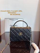 Load image into Gallery viewer, CC994 Flap Bag with Top Handle / 9.8x2.7x5.9inch