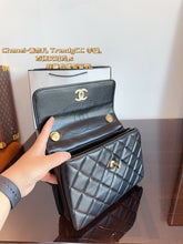 Load image into Gallery viewer, CC994 Flap Bag with Top Handle / 9.8x2.7x5.9inch