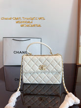 Load image into Gallery viewer, CC994 Flap Bag with Top Handle / 9.8x2.7x5.9inch