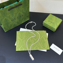 Load image into Gallery viewer, JW827 Diagonal Interlocking G Necklace