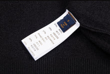 Load image into Gallery viewer, CLTH498 LV 2026 Fall-Winter Ski Half-Zip Monogram Sweater / Black / Wool Blend