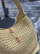 Load image into Gallery viewer, YSK253 Hobo Raffia Bag / HIGHEST QUALITY VERSION / 14.6 x 11.8 x 5.5 inches