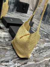 Load image into Gallery viewer, YSK253 Hobo Raffia Bag / HIGHEST QUALITY VERSION / 14.6 x 11.8 x 5.5 inches