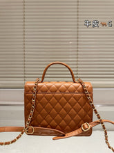 Load image into Gallery viewer, CC1183 Flap Bag with Top Handle / 8.7x7.7x2.7inch