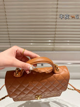 Load image into Gallery viewer, CC1183 Flap Bag with Top Handle / 8.7x7.7x2.7inch