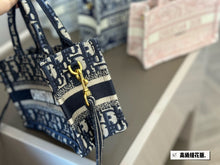 Load image into Gallery viewer, DR424 Mini Dior Book Tote / 8.5 x 5 x 3 inches