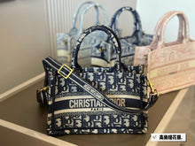 Load image into Gallery viewer, DR424 Mini Dior Book Tote / 8.5 x 5 x 3 inches