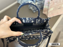 Load image into Gallery viewer, DR424 Mini Dior Book Tote / 8.5 x 5 x 3 inches