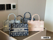 Load image into Gallery viewer, DR424 Mini Dior Book Tote / 8.5 x 5 x 3 inches