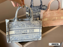 Load image into Gallery viewer, DR424 Mini Dior Book Tote / 8.5 x 5 x 3 inches