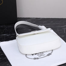 Load image into Gallery viewer, PD231 Prada Cleo Brushed Leather Shoulder Bag with Flap / 6.1x1.6x8.6inch