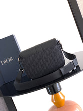 Load image into Gallery viewer, DR661 Dior Saddle Heritage Flap Messenger Bag / HIGHEST QUALITY VERSION / 23×17.5×6cm