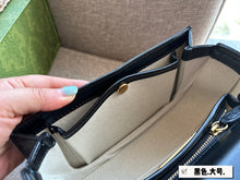 Load image into Gallery viewer, GC570 Gucci Bamboo 1947 Small Top Handle Bag / 8.3"W x 6"H x 2.75"D