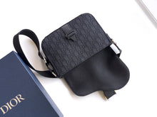 Load image into Gallery viewer, DR661 Dior Saddle Heritage Flap Messenger Bag / HIGHEST QUALITY VERSION / 23×17.5×6cm