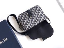 Load image into Gallery viewer, DR662 Dior Saddle Heritage Flap Messenger Bag / HIGHEST QUALITY VERSION / 23×17.5×6cm