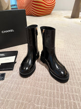 Load image into Gallery viewer, SE1774 Chanel Ankle Boots / Oiled Calfskin / 4cm Heel / Sizes 5-11