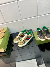 Load image into Gallery viewer, SE1775 Gucci Tennis 1977 Low-Top Canvas Sneakers / Sizes 5–12