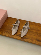 Load image into Gallery viewer, SE1778 Miu Miu Pointed-Toe Pumps · SS26 / Suede Upper / Rubber Sole / Sizes 5–10