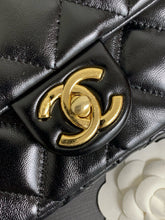 Load image into Gallery viewer, CC1005 Large Flap Hobo Bag / HIGHEST QUALITY VERSION / 15x7.1x1.5inch