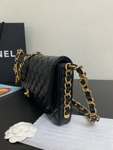 Load image into Gallery viewer, CC1005 Large Flap Hobo Bag / HIGHEST QUALITY VERSION / 15x7.1x1.5inch