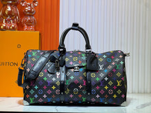 Load image into Gallery viewer, LB1208 LV x TM Keepall Bandoulière 45 / 17.7 x 10.6 x 7.9 inches
