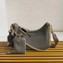 Load image into Gallery viewer, PD267 Padded Leather Prada Re-Edition 2005 Shoulder Bag / HIGHEST QUALITY VERSION / 8.6x7x2.5inch