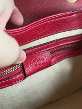 Load image into Gallery viewer, GC745 Gucci Queen Margarent Top Handle Bag / 9.8x6.7x4.7inch