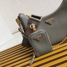 Load image into Gallery viewer, PD267 Padded Leather Prada Re-Edition 2005 Shoulder Bag / HIGHEST QUALITY VERSION / 8.6x7x2.5inch