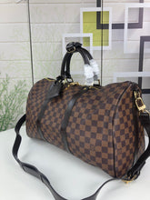 Load image into Gallery viewer, LB221 Keepall 45:17.7x10.6x7.9inch Keepall 50:19.7x11.4x9.1inch Keepall 55:21.7x12.2x10.2inch