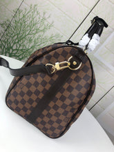 Load image into Gallery viewer, LB221 Keepall 45:17.7x10.6x7.9inch Keepall 50:19.7x11.4x9.1inch Keepall 55:21.7x12.2x10.2inch