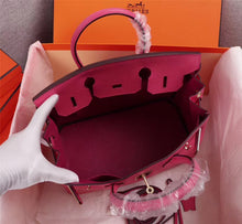 Load image into Gallery viewer, HM012 Birkin25(9.8x7.9x4.7inch) Birkin30(11.8x9.1x5.9inch) Birkin35(13.9x11.4x7.9inch)