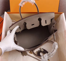 Load image into Gallery viewer, HM013 Birkin25(9.8x7.9x4.7inch) Birkin30(11.8x9.1x5.9inch) Birkin35(13.9x11.4x7.9inch)