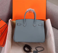 Load image into Gallery viewer, HM017 Birkin25(9.8x7.9x4.7inch) Birkin30(11.8x9.1x5.9inch) Birkin35(13.9x11.4x7.9inch)