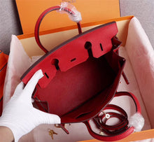 Load image into Gallery viewer, HM019 Birkin25(9.8x7.9x4.7inch) Birkin30(11.8x9.1x5.9inch) Birkin35(13.9x11.4x7.9inch)