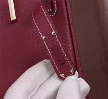 Load image into Gallery viewer, HM020 Birkin25(9.8x7.9x4.7inch) Birkin30(11.8x9.1x5.9inch) Birkin35(13.9x11.4x7.9inch)