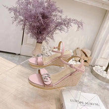 Load image into Gallery viewer, SE495 Size 5-10 Heels:8cm Material: Sheep skin Sole: Rubber leather
