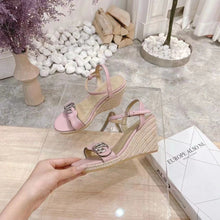 Load image into Gallery viewer, SE495 Size 5-10 Heels:8cm Material: Sheep skin Sole: Rubber leather