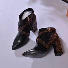 Load image into Gallery viewer, SE537 Size5-11 Heels:9.5cm Material: Cowhide Lining: Sheep skin