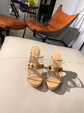 Load image into Gallery viewer, SE571 Size 4-11 Heels:10cm Material: Cowhide Lining: Sheep skin Sole: Italian leather