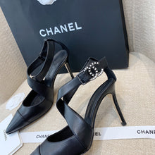 Load image into Gallery viewer, SE612 Size 5-8 Heels:7.5cm Material: Sheep skin Lining: Sheep skin Sole: Italian leather