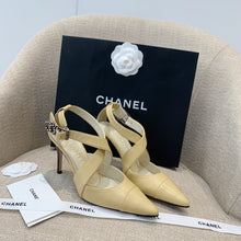 Load image into Gallery viewer, SE613 Size 5-8 Heels:7.5cm Material: Sheep skin Lining: Sheep skin Sole: Italian leather