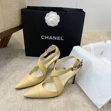 Load image into Gallery viewer, SE613 Size 5-8 Heels:7.5cm Material: Sheep skin Lining: Sheep skin Sole: Italian leather