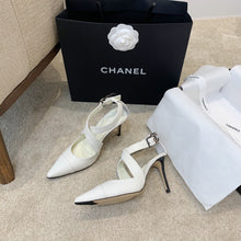 Load image into Gallery viewer, SE614 Size 5-8 Heels:7.5cm Material: Sheep skin Lining: Sheep skin Sole: Italian leather