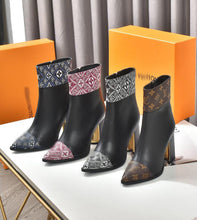 Load image into Gallery viewer, SE645 Size 4-11 Heels:9.5cm Material: Cowhide Lining: Sheep skin Sole: Rubber