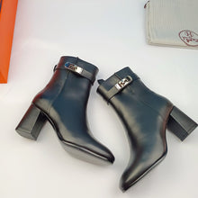 Load image into Gallery viewer, SE658 Size 4-10 Heels:7cm Material: Cowhide Lining: Sheep skin Sole: Italian leather