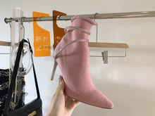 Load image into Gallery viewer, SE661 Size 4-11 Heels:9.5cm Lining: Sheep skin Sole: Italian leather