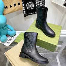 Load image into Gallery viewer, SE695 Size 4-10 Heel:4cm Material: Cowhide Lining: Sheep skin Sole: Rubber