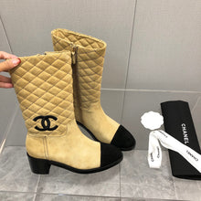 Load image into Gallery viewer, SE711 Size 5-9 Heels:4.5cm Material: Cowhide/Sude Lining: Sheepskin Sole: Rubber